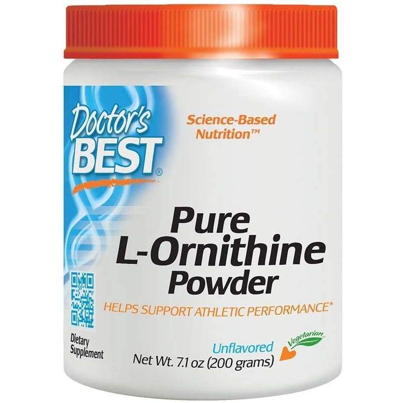 Pure L-Ornithine Powder, Unflavored - 200 grams