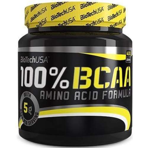 100% BCAA, Unflavoured - 400 grams