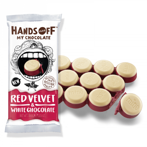 Hands Off My Chocolate Red Velvet & White Chocolate 100g