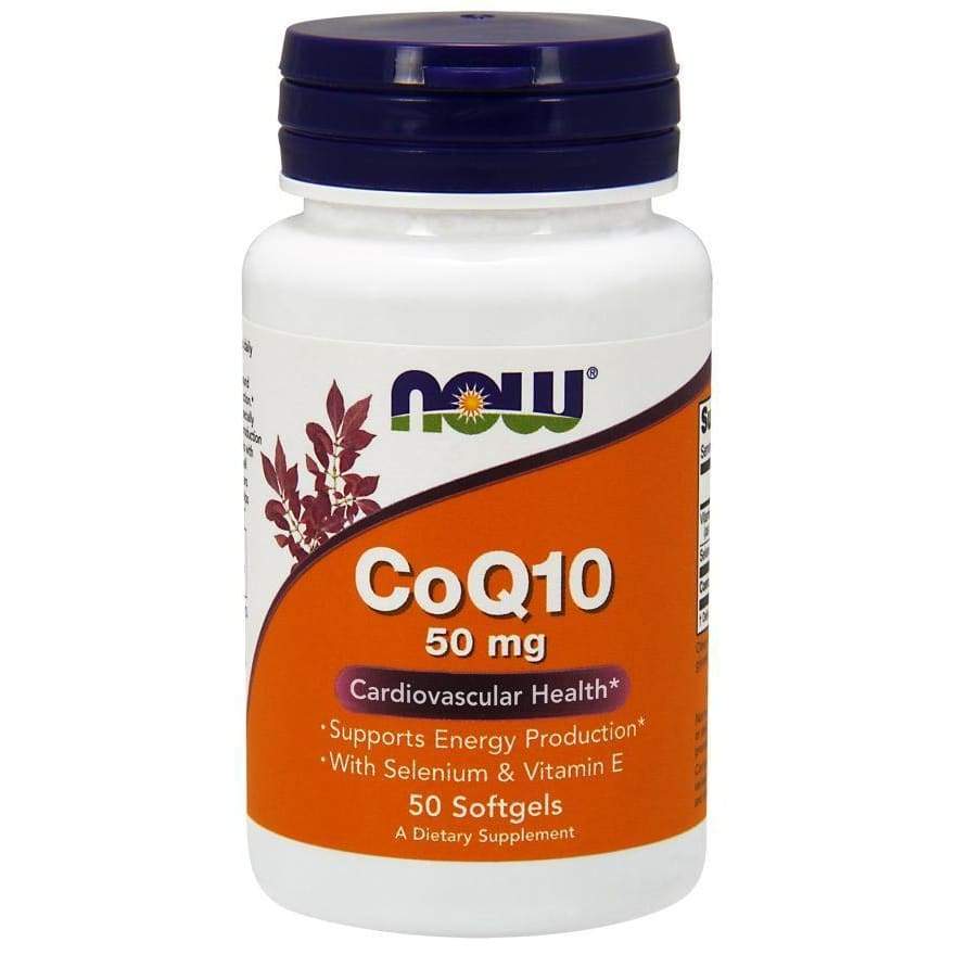 CoQ10 with Selenium & Vitamin E, 50mg - 50 softgels