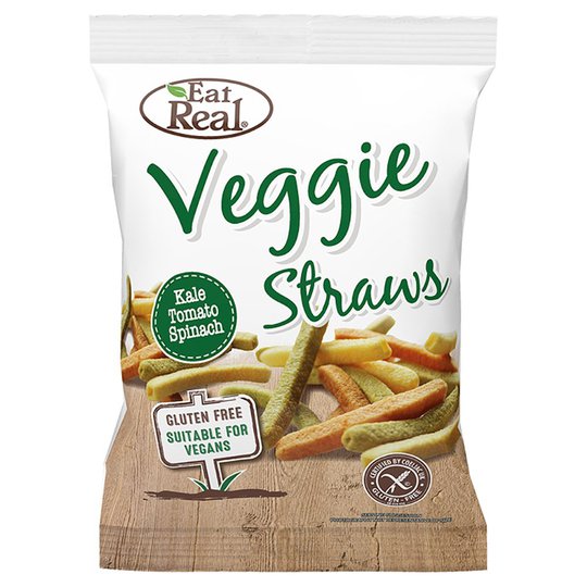 Veggie Straws, "Kale, Tomato & Spinach" 45 g - 34% alennus