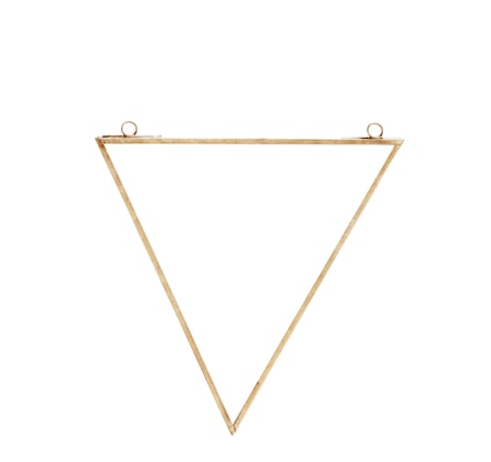 Triangeli Peili 20x23 cm - messinki