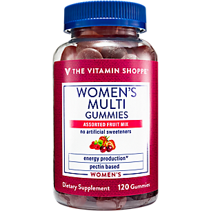 Women's Multi Gummies - Multivitamin for Energy Production Support - Assorted Fruit Mix (120 Gummies)