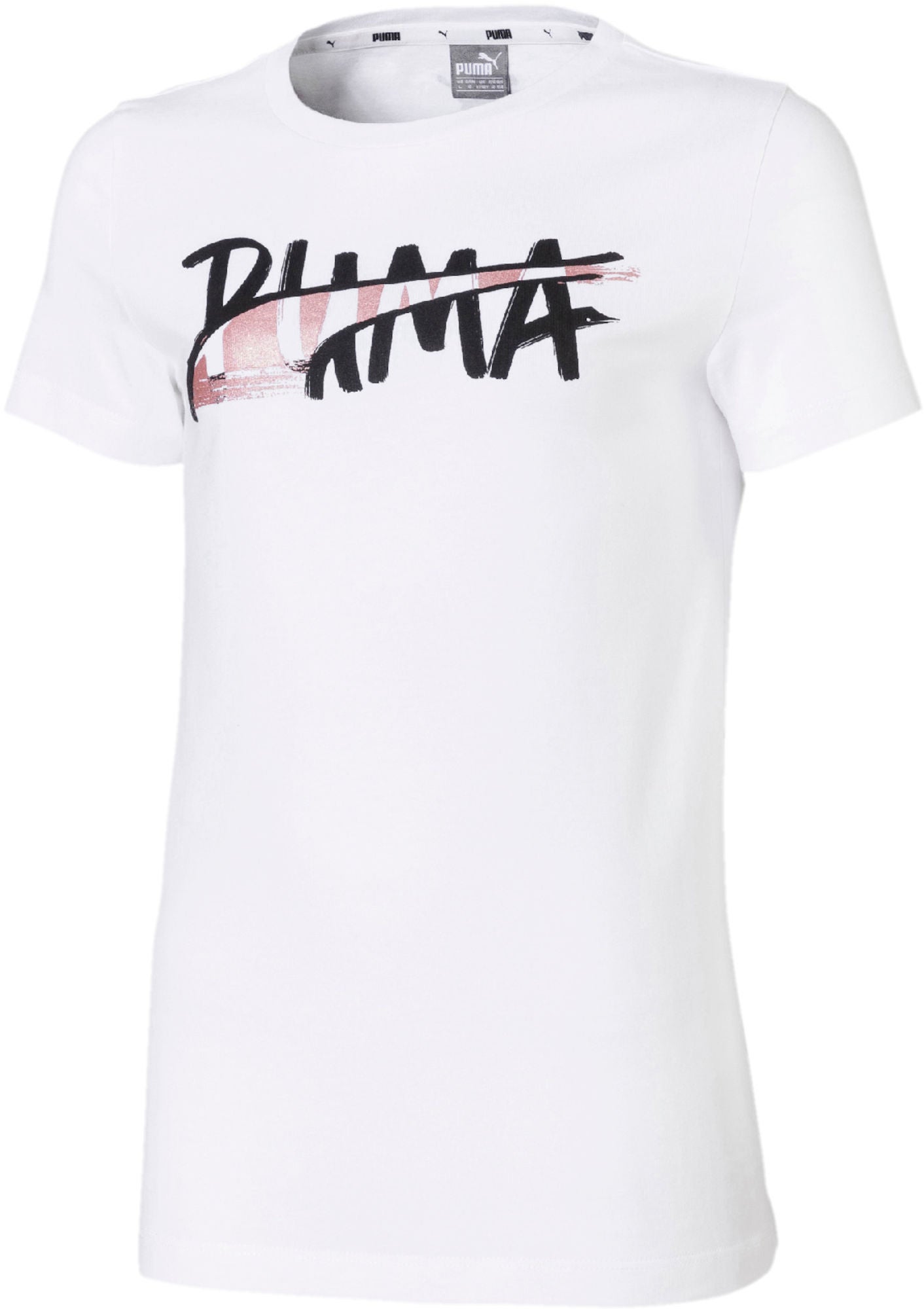 Puma Logo T-Shirt, White 104