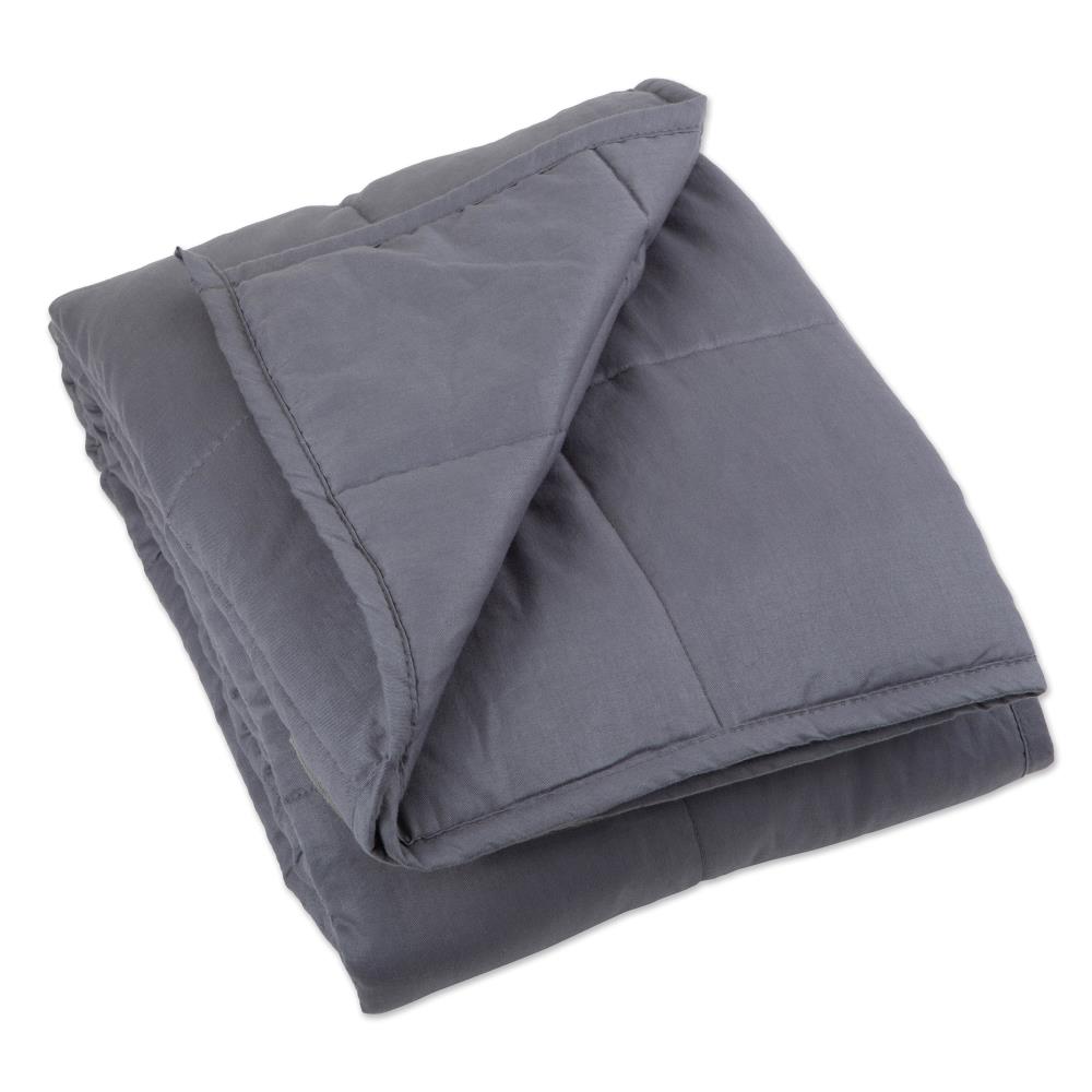 DII Gray Blend Weighted Blanket Polyester | Z02288