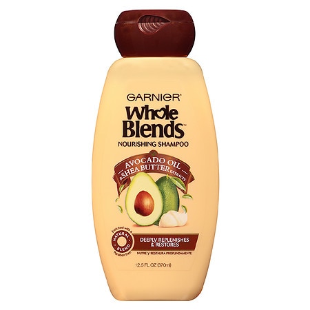 Garnier Whole Blends Shampoo with Avocado Oil & Shea Butter Extracts - 12.5 fl oz