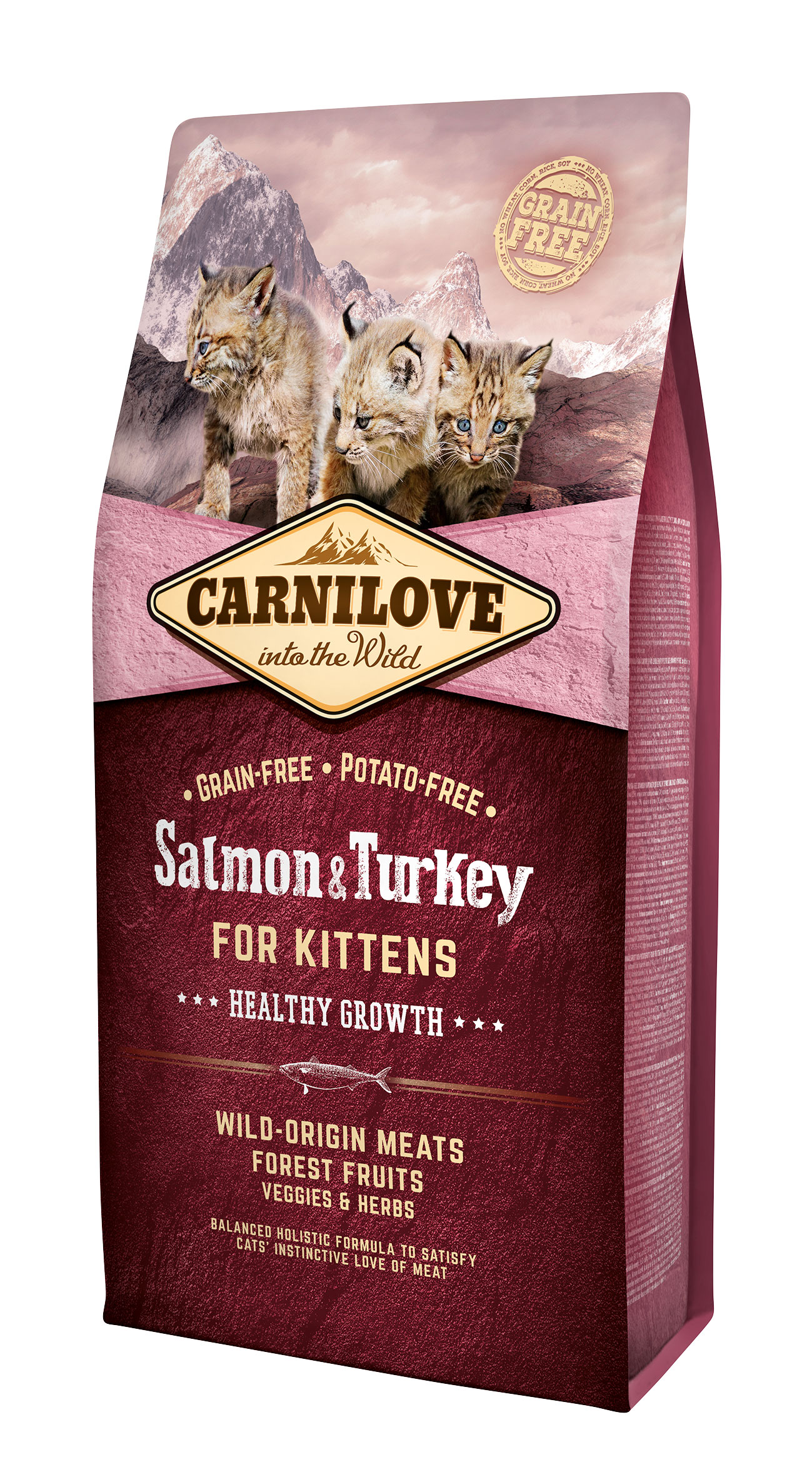 Carnilove Salmon o Turkey Kitten 6kg