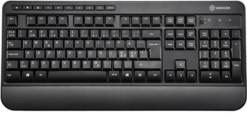 Osta Voxicon Wireless Keyboard 295wl Langaton,  Ghz Pohjoismaat Musta  Näppäimistö netistä 