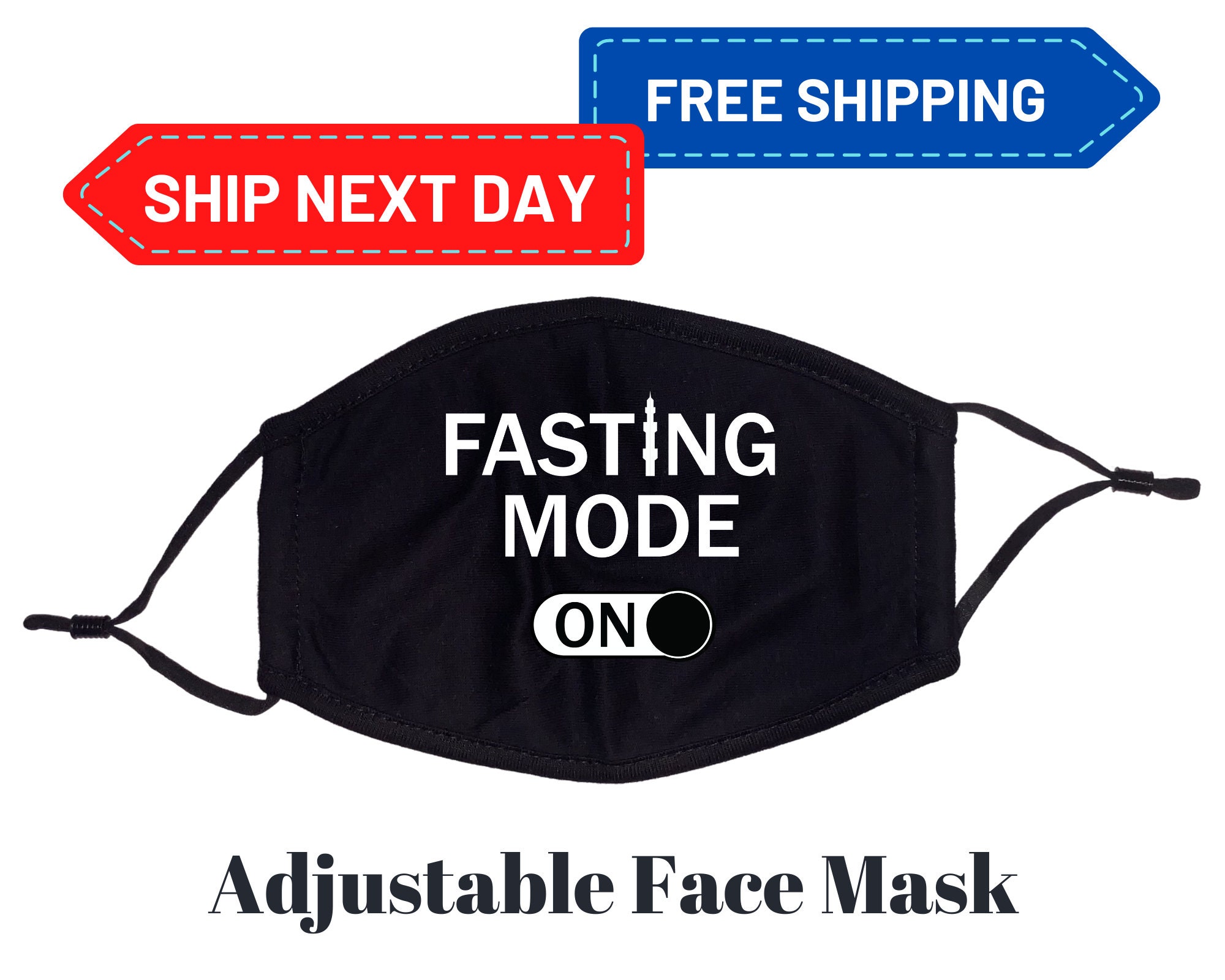 Ramadan Face Mask, Fasting Gift, Happy Ramadan, Kareem Mask