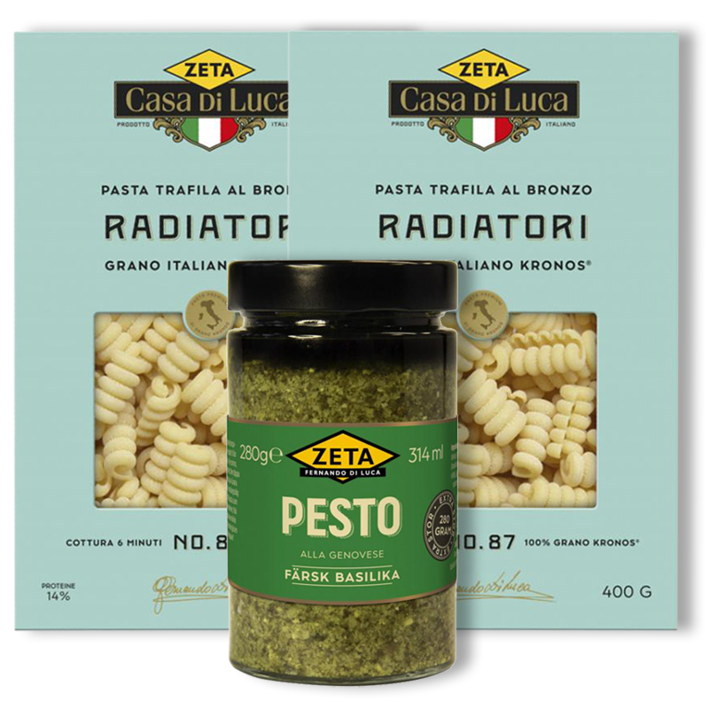 Pasta & Pesto - 79% rabatt