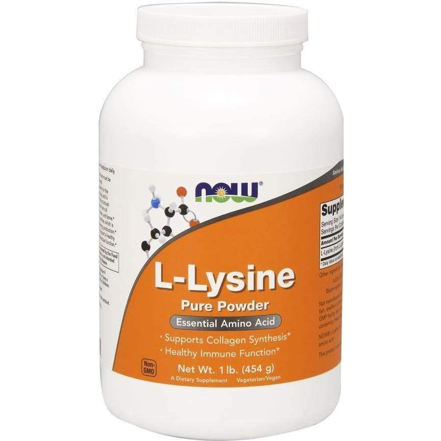 L-Lysine, 1000mg (Powder) - 454 grams