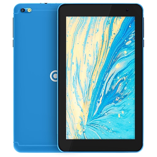 DP Core Innovations 7" Tablet, , Quad Core, 1GB RAM, 16GB, Android 10.1 Go Edition, Blue (CRTB7001BU)