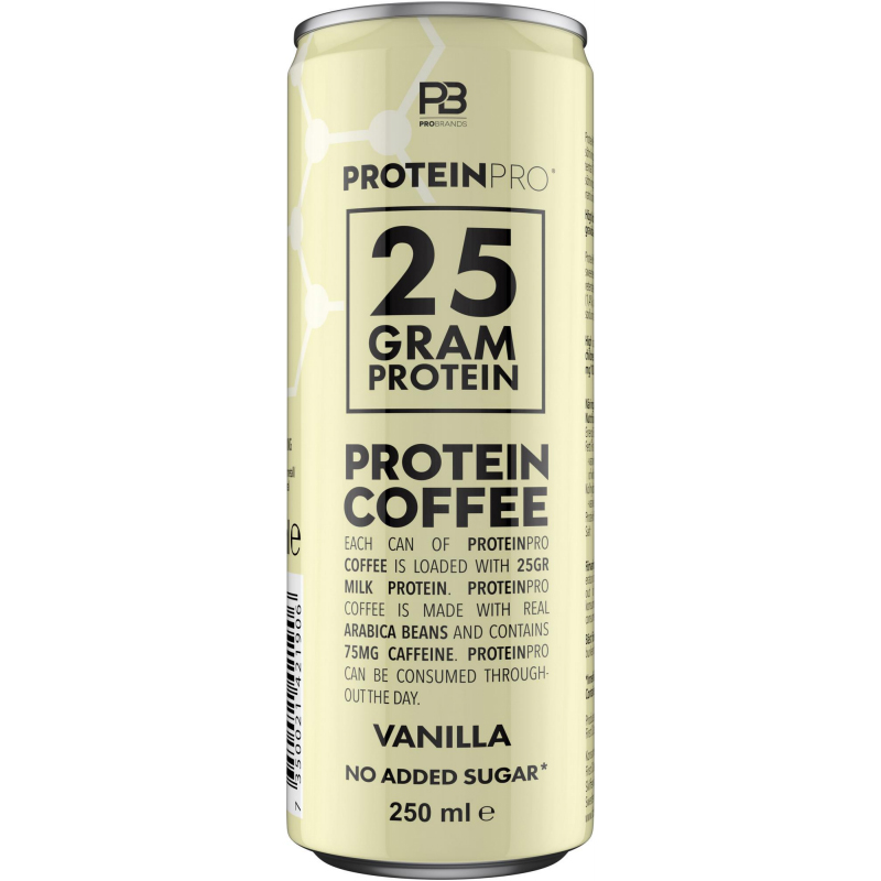 Proteinkaffe "Vanilla" 250ml - 44% rabatt