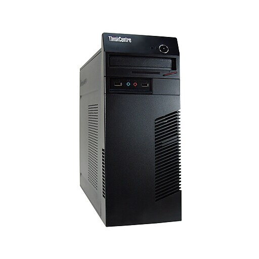 Lenovo M72E-T Refurbished Desktop Computer, Core i5-3470 3.2Ghz, 8GB Memory, 2TB HDD, DVDRW, Win10P64