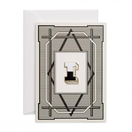 Buy Alphabet Pin & Greeting Card, I online | Technium.co.uk