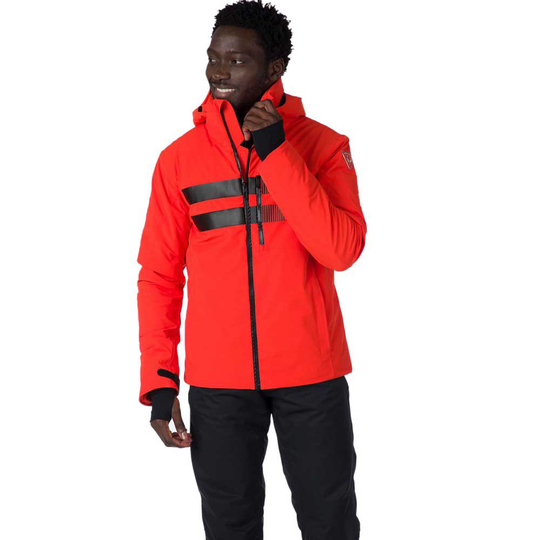 Mens parka outlet orange