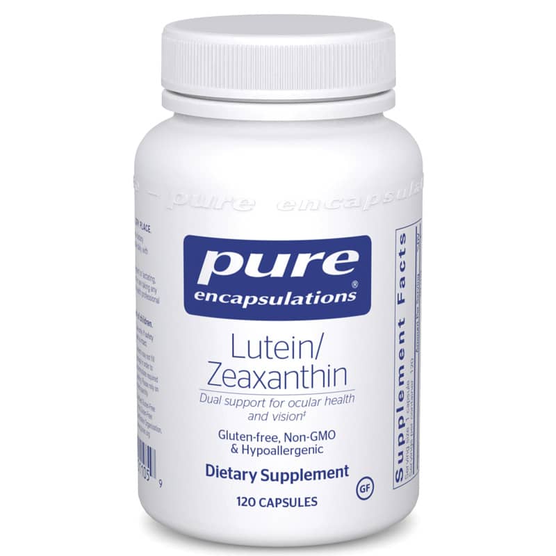 Pure Encapsulations Lutein/Zeaxanthin 120 Capsules