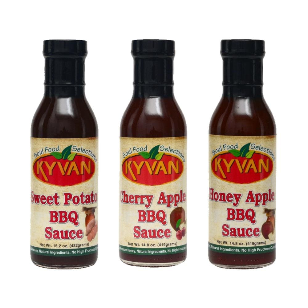 KYVAN Variety 3 Pack BBQ Sauces | KBBQS3