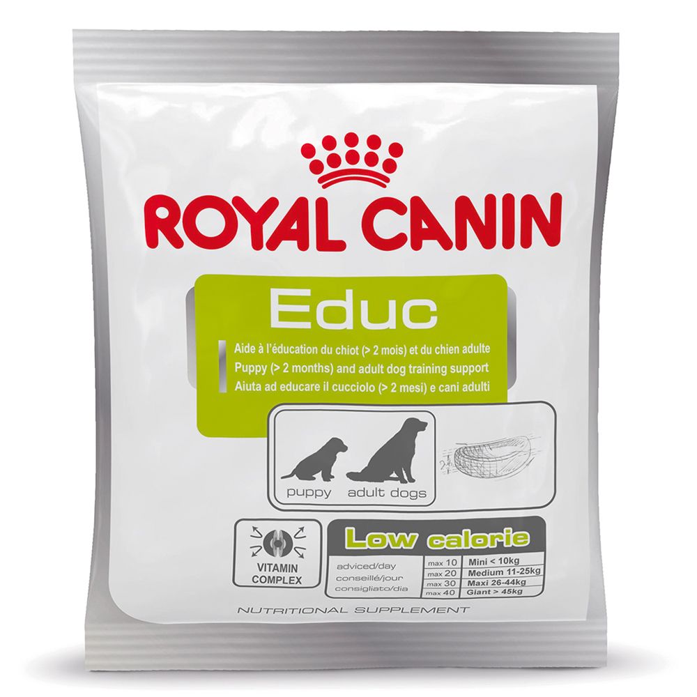 Royal Canin Educ Training Reward - Low Calorie - Super Saver Pack: 10 x 50g