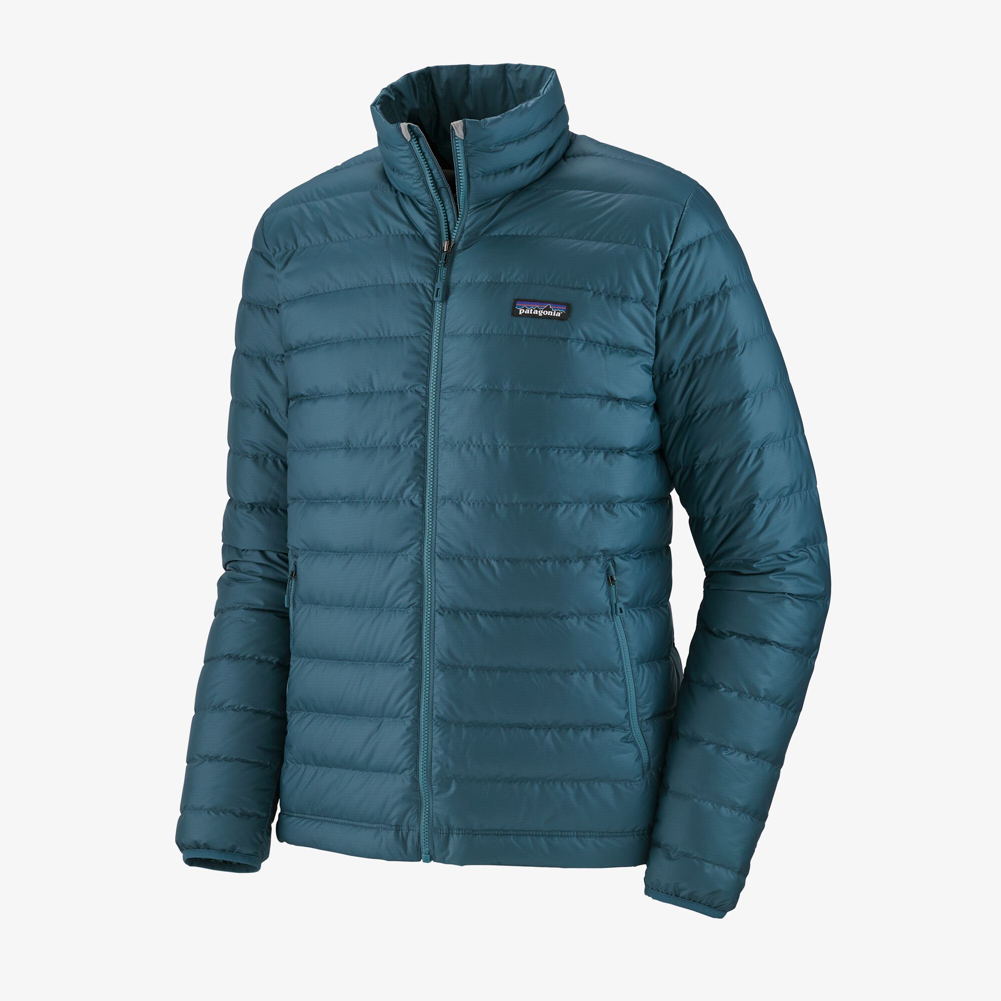 Patagonia Men's Down Sweater Jacket - Ethical down/Recycled polyester, Abalone Blue / L