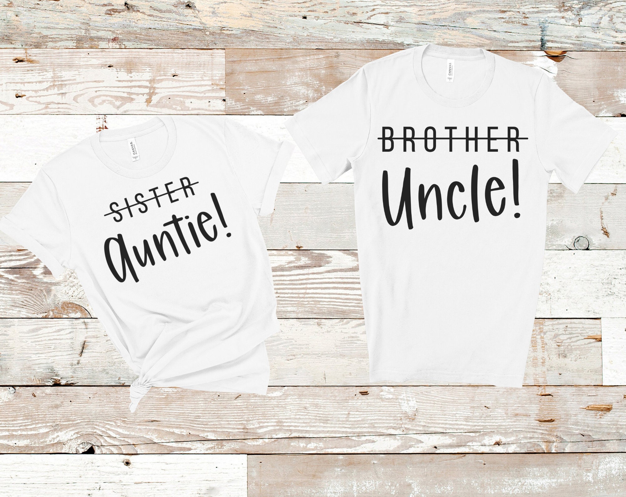 Brother To Uncle Shirt, Sister Aunt Promoted Uncle, Aunt, Est 2020 2020, Gifts Reveal