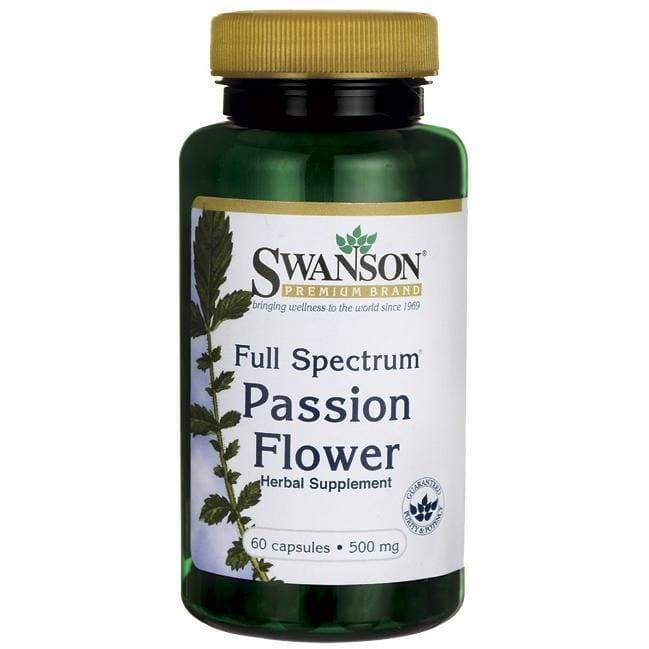 Full-Spectrum Passion Flower, 500mg - 60 caps