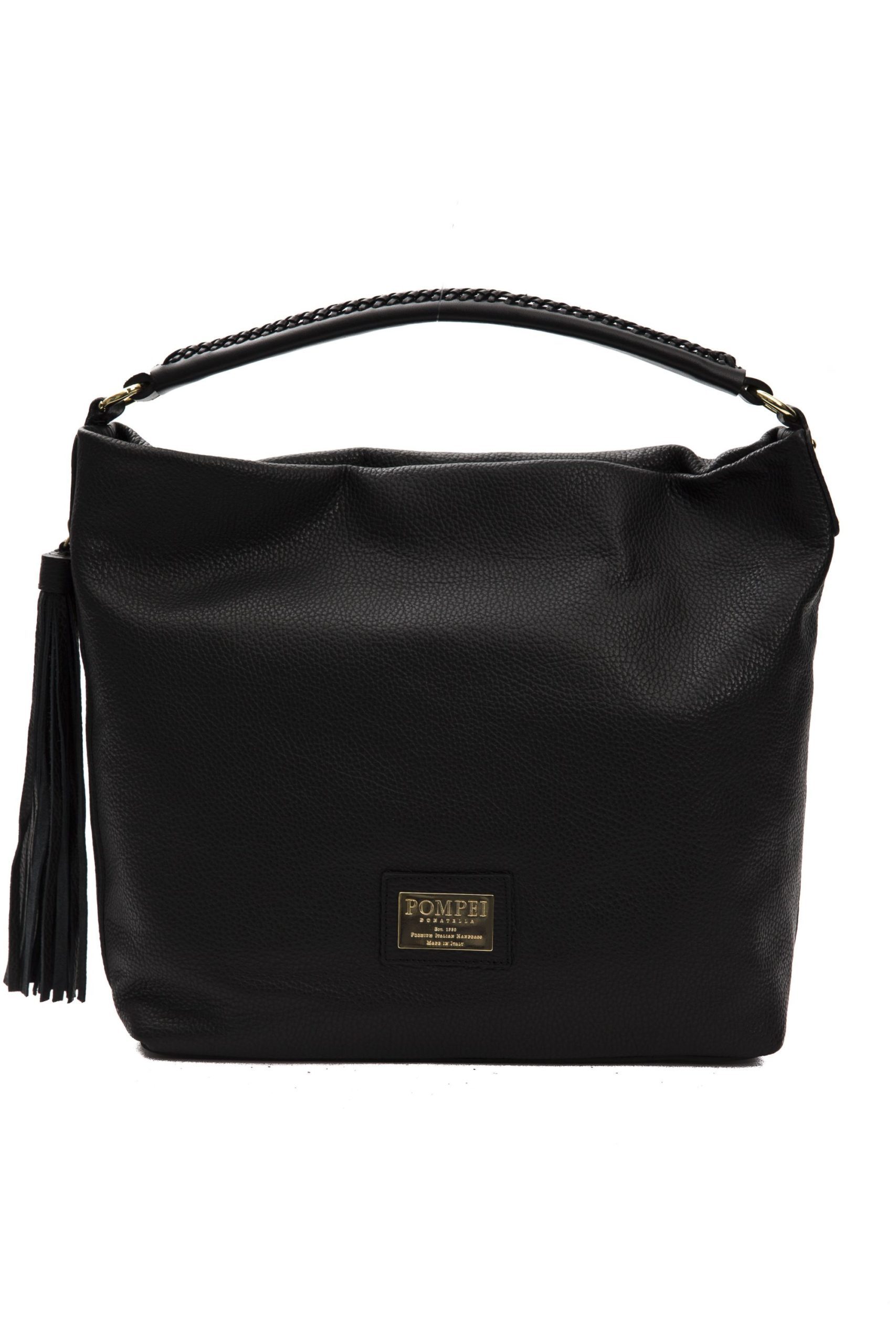 Pompei Donatella Women's Nero Shoulder Bag Black PO1005105