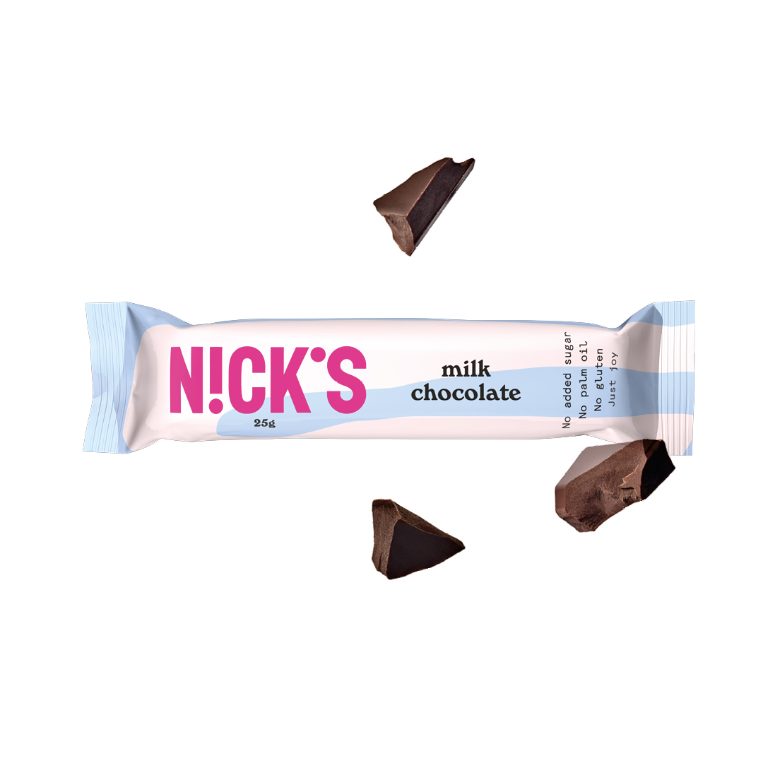 Nicks Milk Chocolate 25g