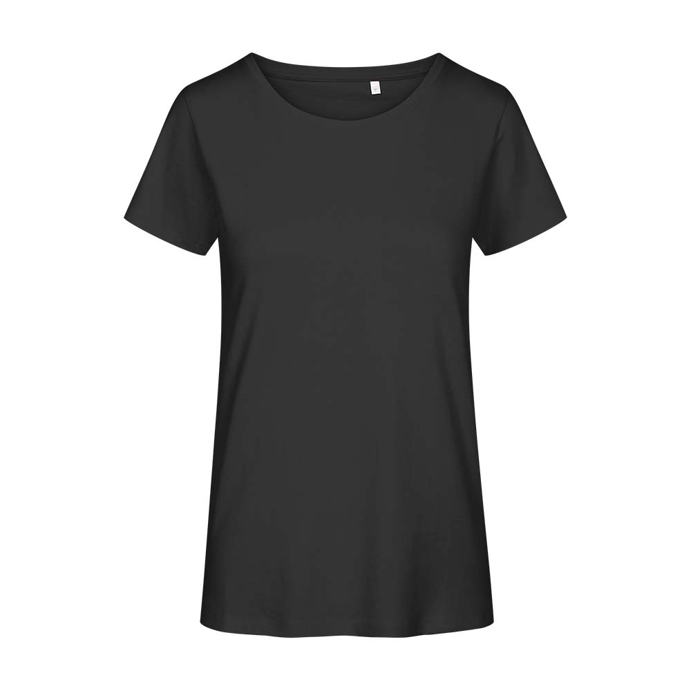 Premium Organic T-Shirt Damen, Charcoal, L