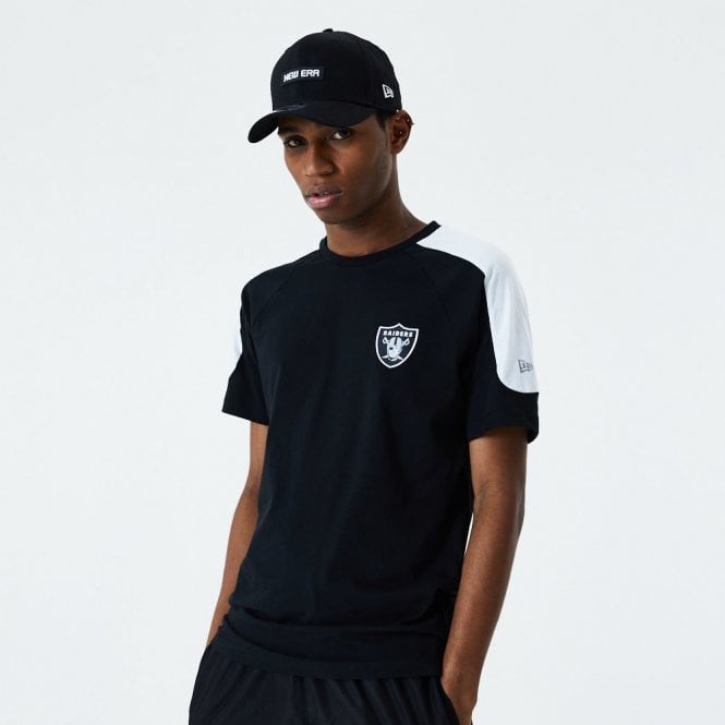 New Era NFL Las Vegas Raiders Single Jersey Black T-Shirt Size: Small