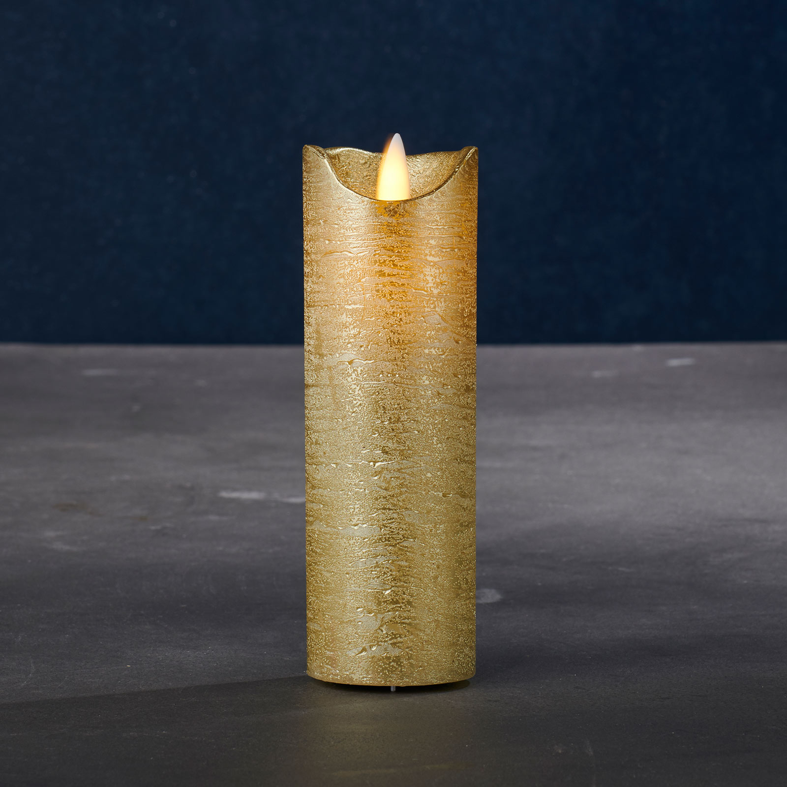 Kynttilä Sara Exclusive kulta Ø 5 cm korkeus 15cm