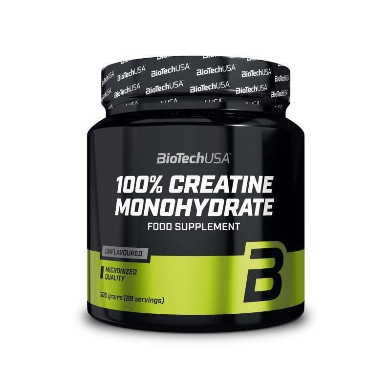 100% Creatine Monohydrate, Unflavoured - 500 grams