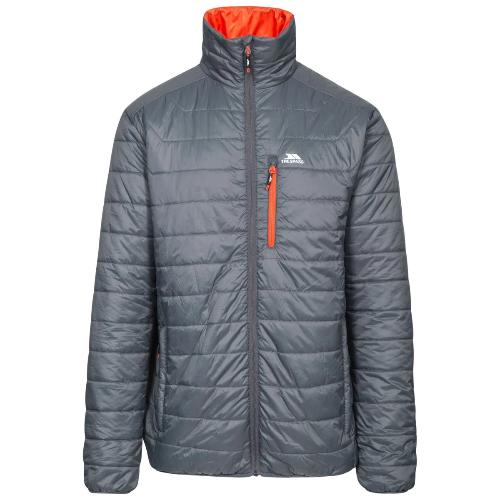 Trespass Men's Quilted Padded Jacket Various Colours Norman - Carbon S