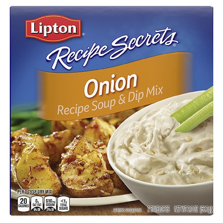 Lipton Recipe Secrets Soup and Dip Mix Onion - 1.0 oz x 2 pack