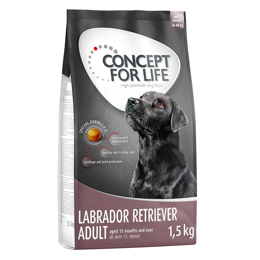 6kg Concept for Life Dry Dog Food - 3kg + 3kg Free!* - X-Large Puppy (4 x 1.5kg)