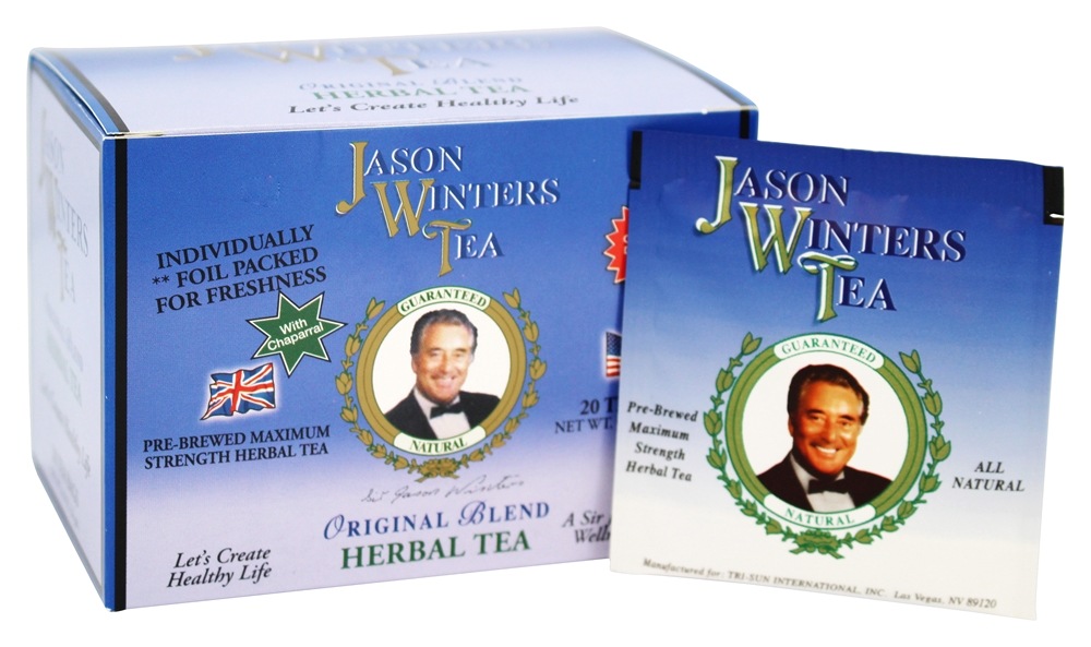 Jason Winters - Original Blend Tea with Chaparral - 20 Tea Bags