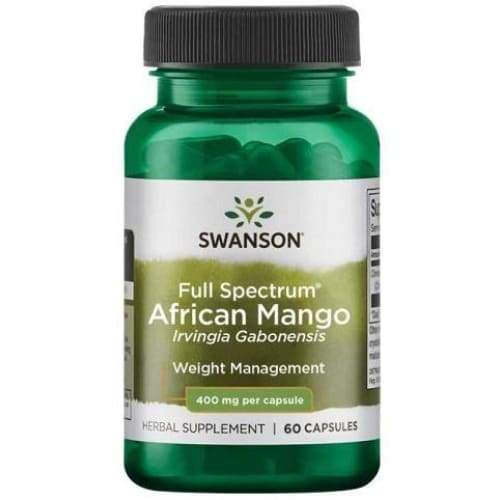 Full Spectrum African Mango (Irvingia Gabonensis), 400mg - 60 caps