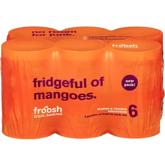 Smoothie Mango & Appelsiini 6 x 150ml - 29% alennus