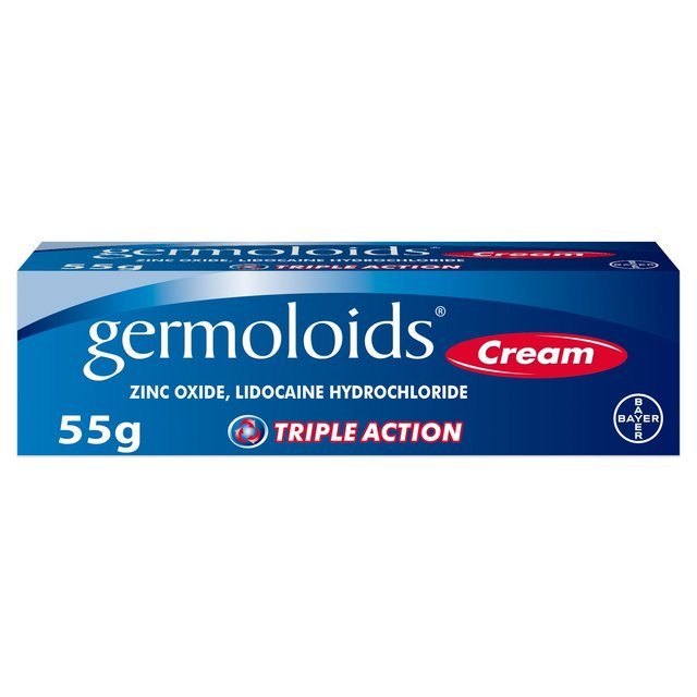 Germoloids Triple Action Haemorrhoids & Piles Cream 55g