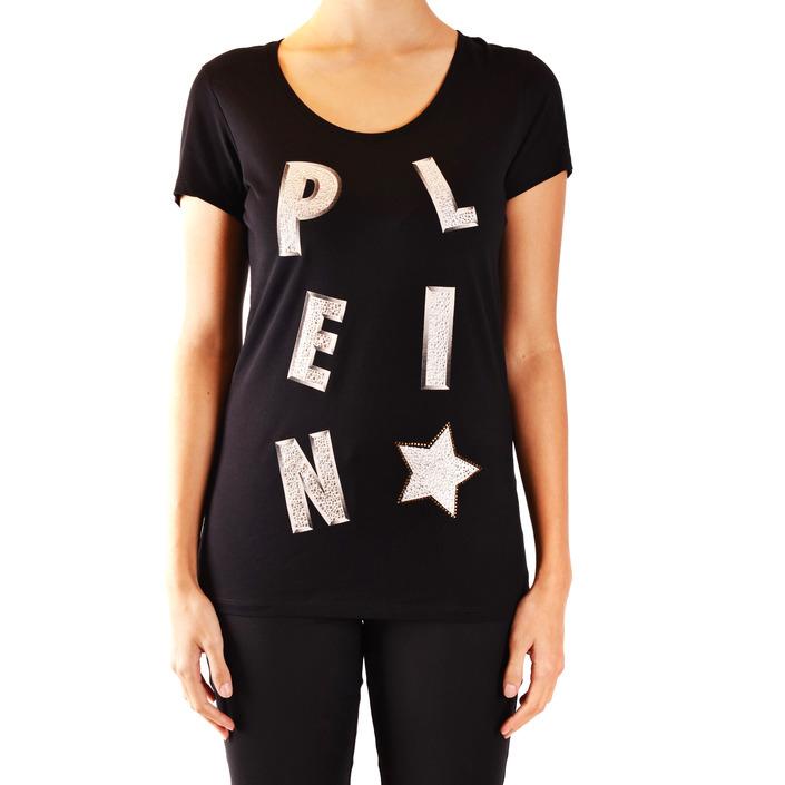 Philipp Plein Women's T-Shirt Black 184966 - black L