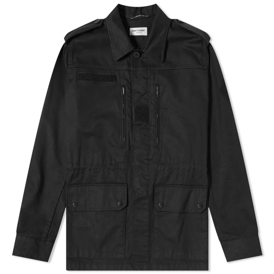 Saint laurent clearance military jacket