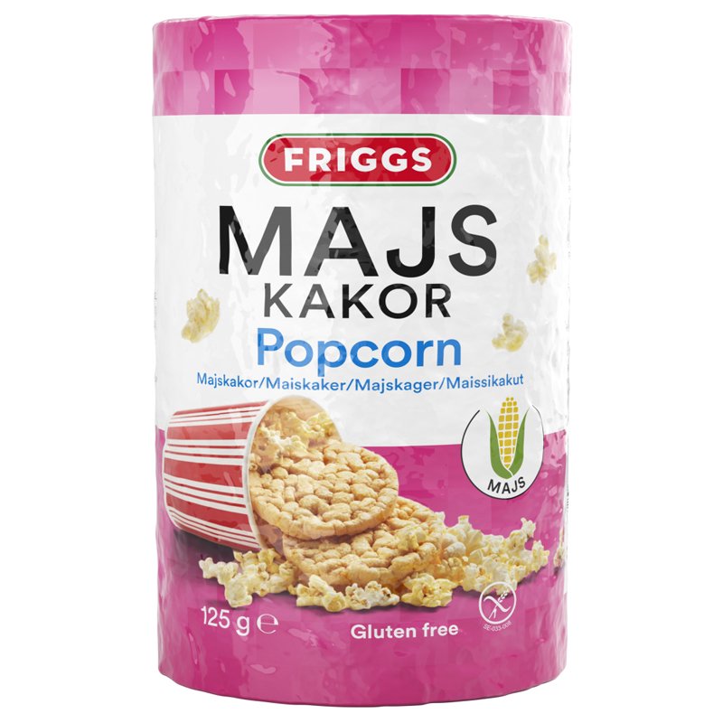 Majskakor Popcorn 125g - 27% rabatt
