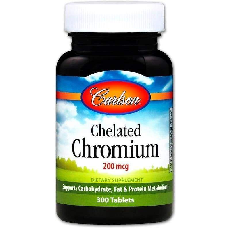 Chelated Chromium, 200mcg - 300 tablets