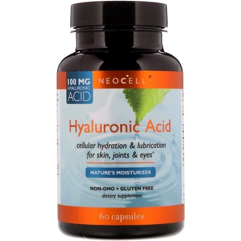 Hyaluronic Acid, 100mg - 60 caps
