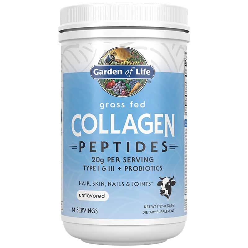 Garden of Life Grass Fed Collagen Peptides Unflavored 14 Servings