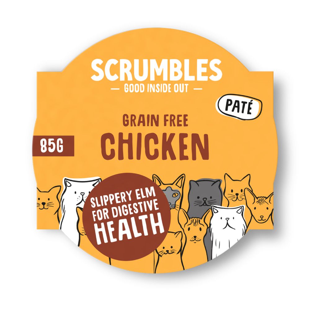 Scrumbles Grain Free Chicken Wet Cat Food - Saver Pack: 16 x 85g