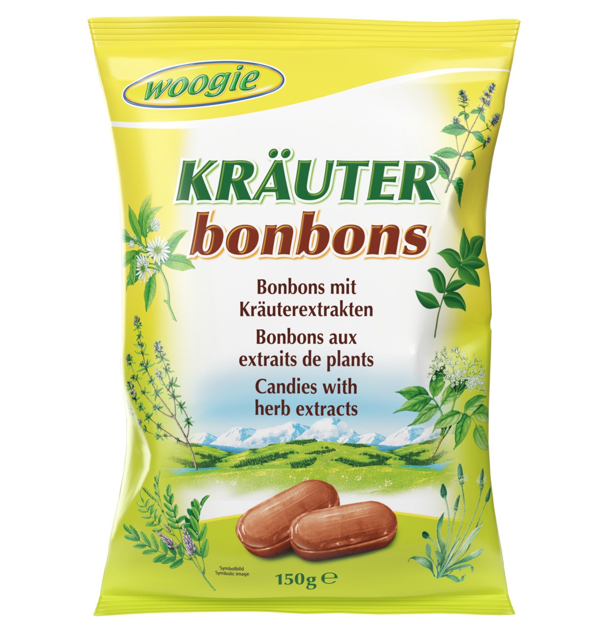Woogie Kräuter BonBons 150g