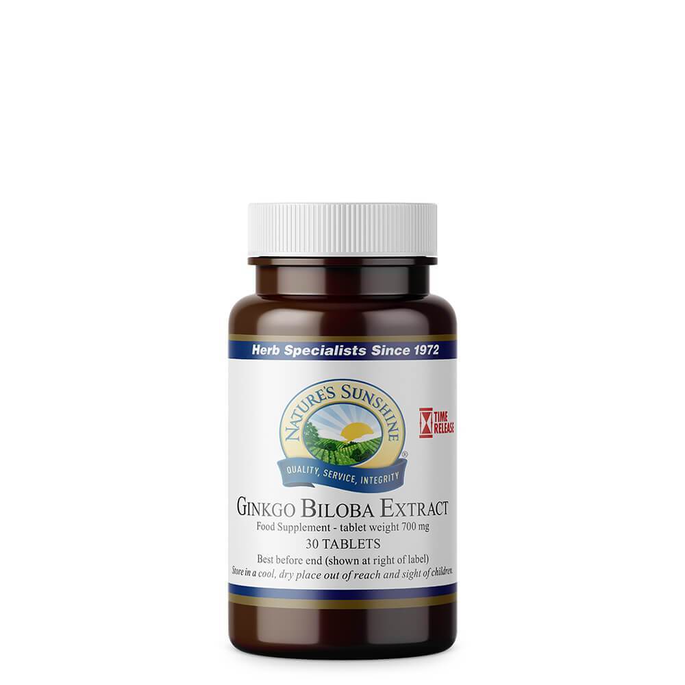 Ginkgo Biloba Extract - Timed Release (30 Tablets)