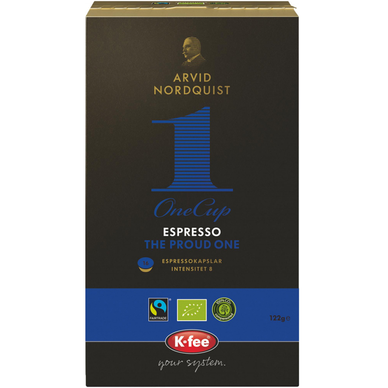 Eko Kaffekapslar "The Proud One" 16-pack - 15% rabatt