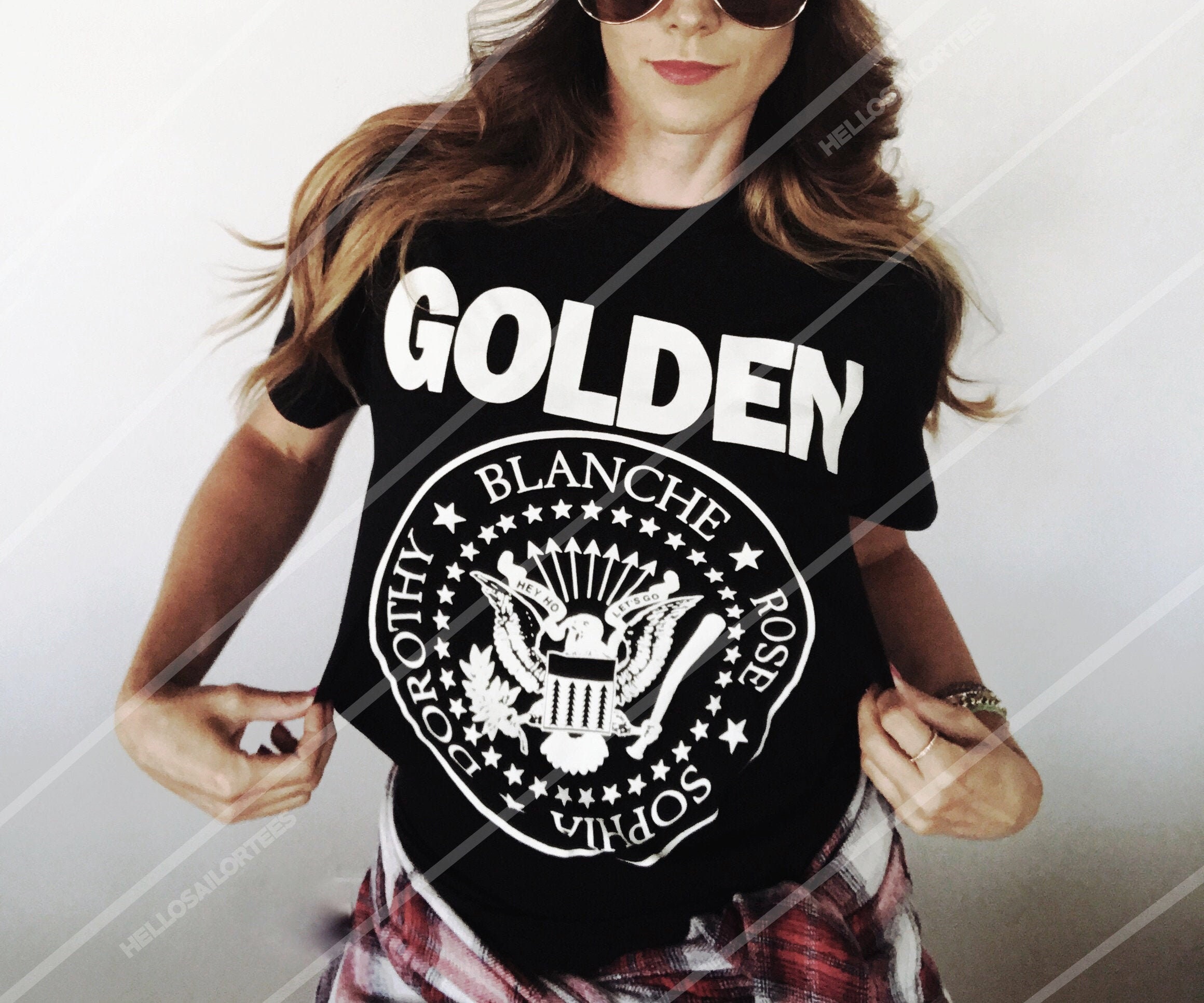 Ramones Golden Girls Parody Band Unisex T-Shirt